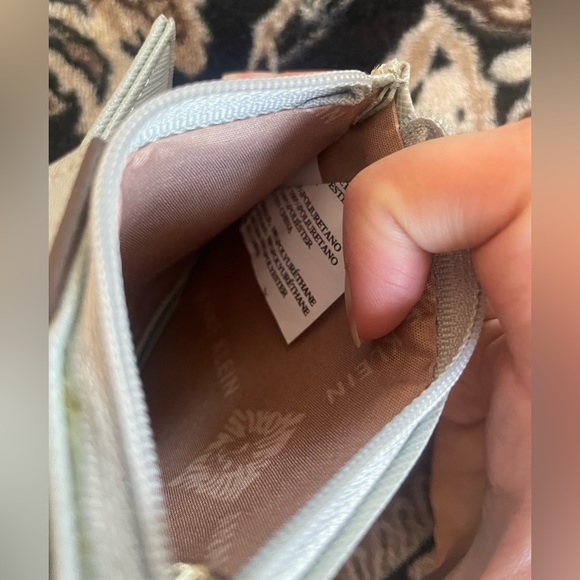 Anne Klein Robin Egg Blue Mini Wallet - Picture 5 of 7